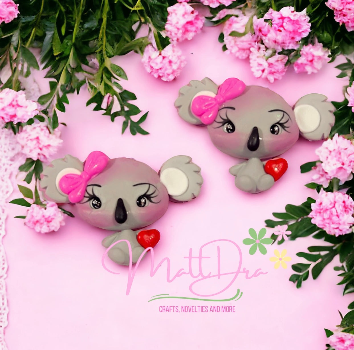 Koala de muñecas de arcilla