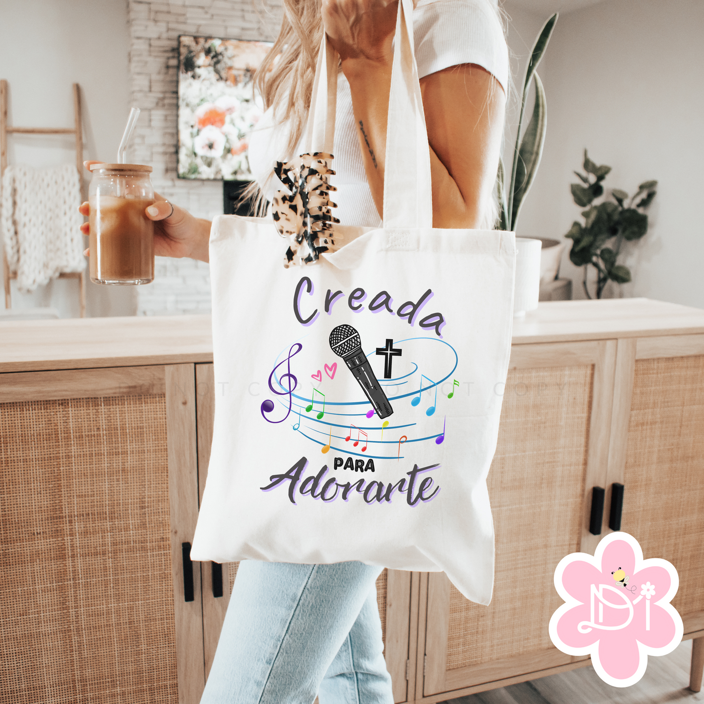 Creada para adorarte DTF Transfer