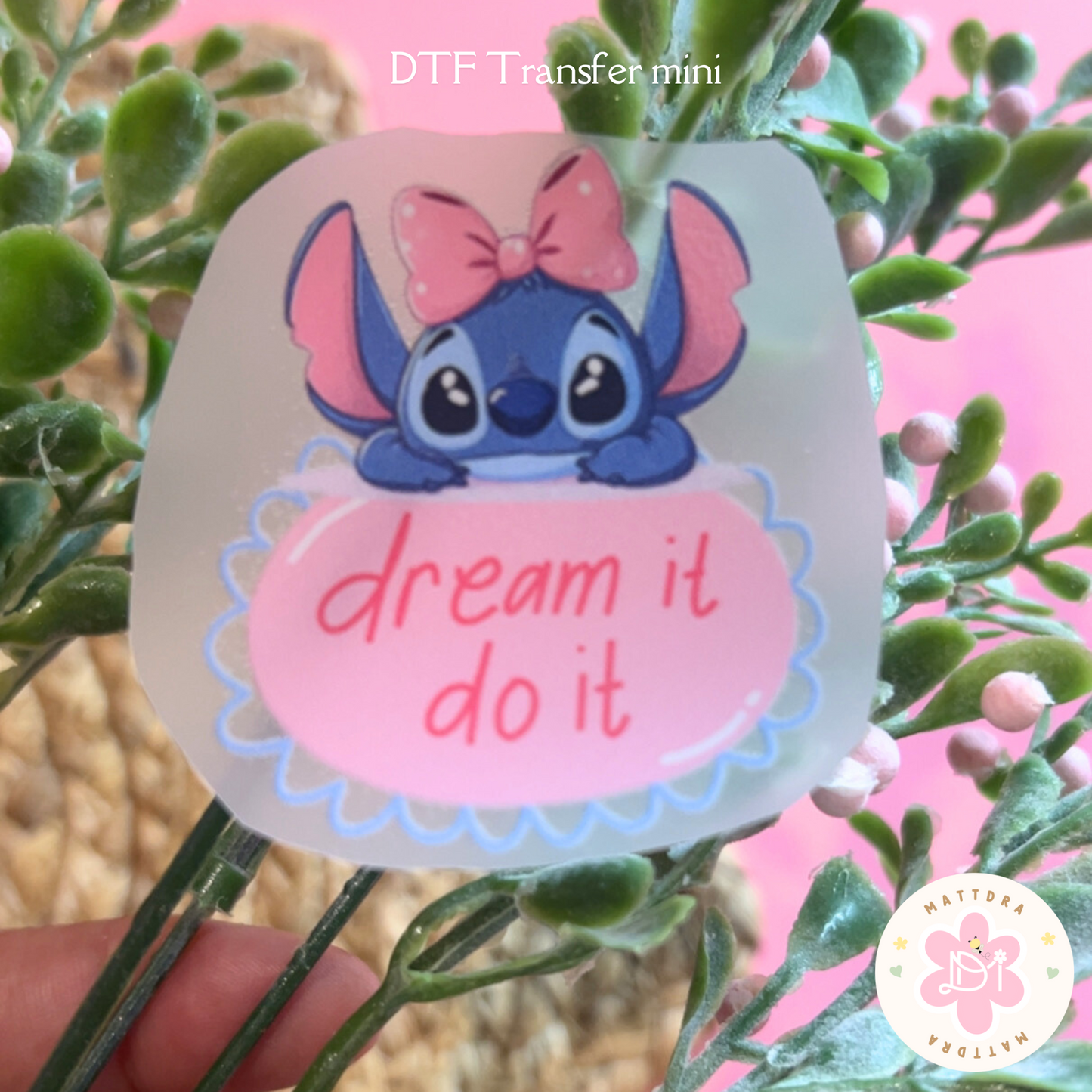 Mini Dtf Transfers Dream it Do it