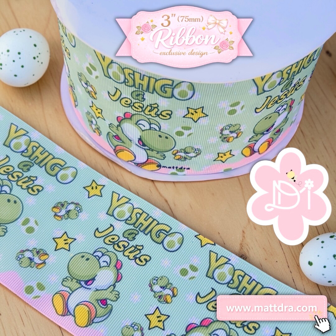 YoShigo a Jesús - 3” Ribbon - Exclusive Design