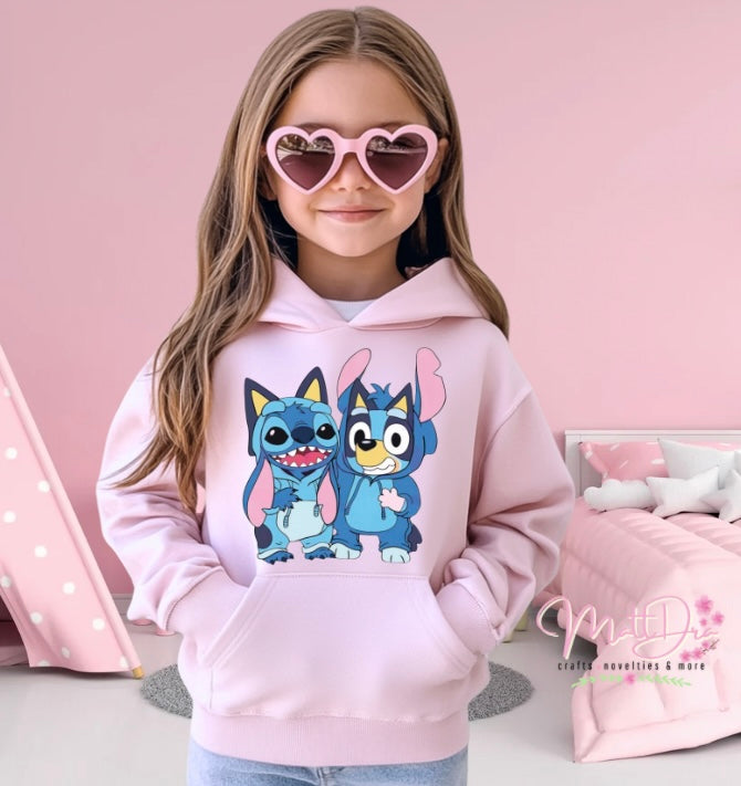 Blue Friends Kids DTF Transfers