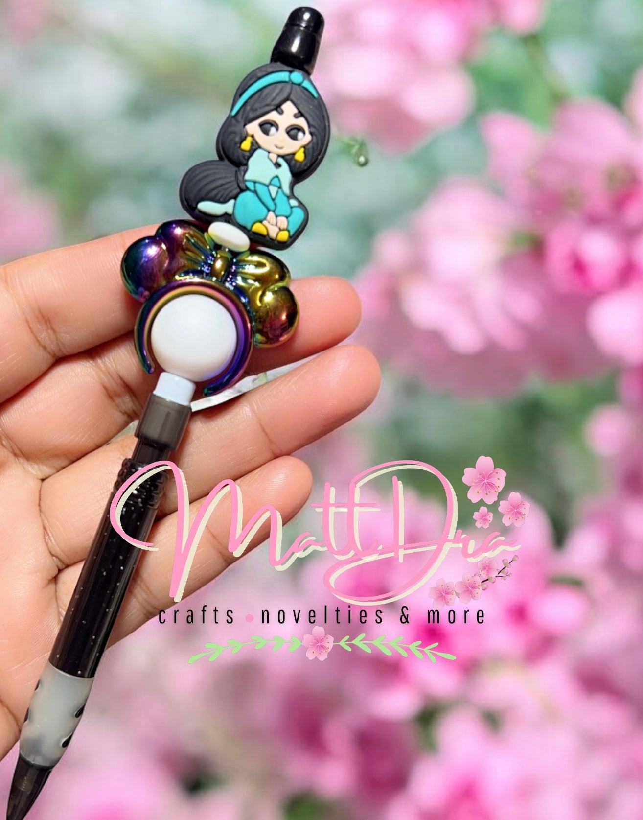 Handmade Beadable Mechanic Pencil Princess
