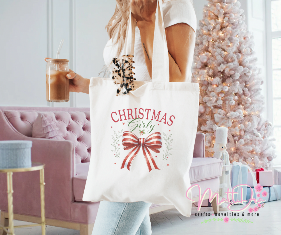 Christmas Girly DTF Transfer