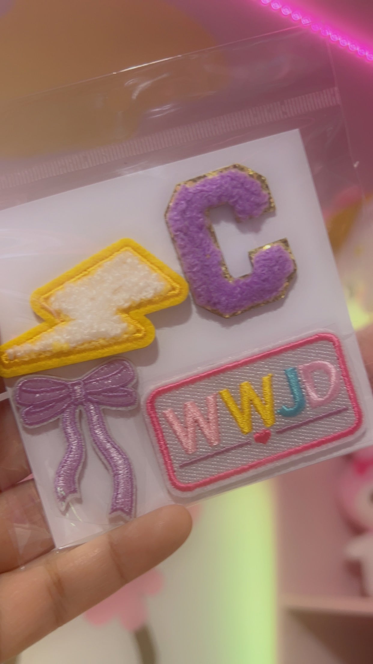 Stickers Patches 4pcs - What Would Jesus Do