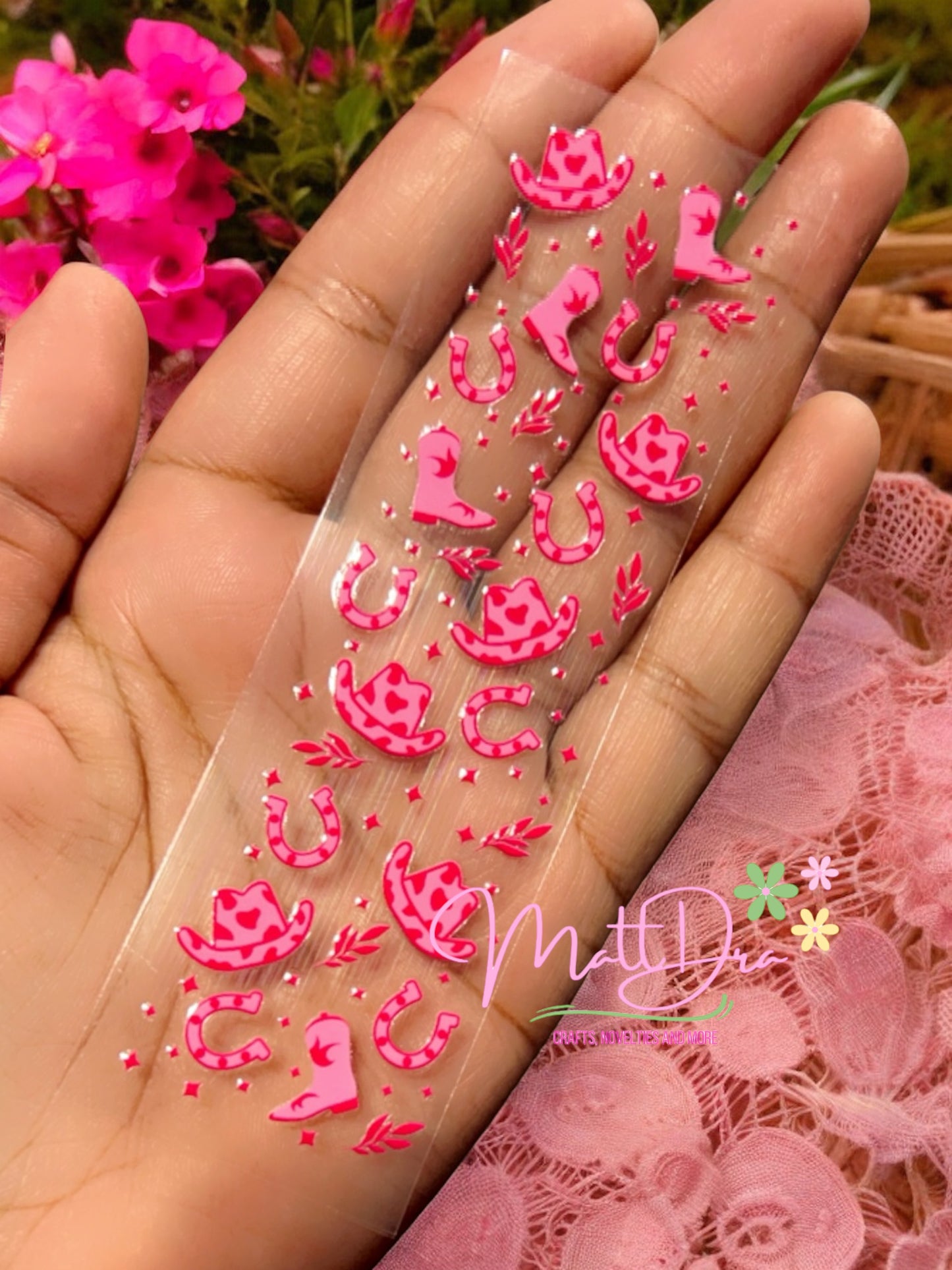 Uv Dtf Pen Wraps Cowgirl