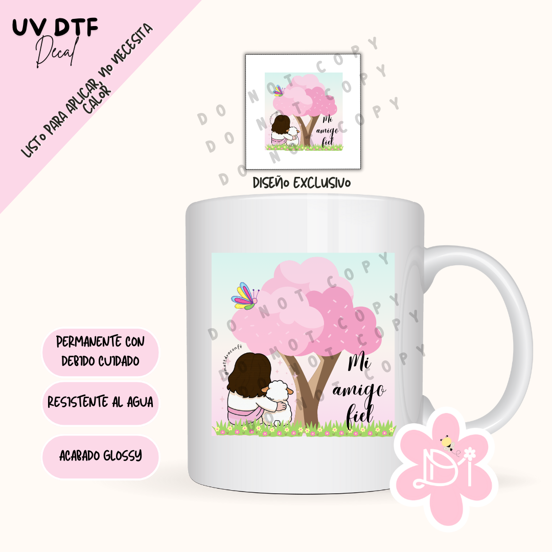 UV DTF Decal - Mi amigo fiel