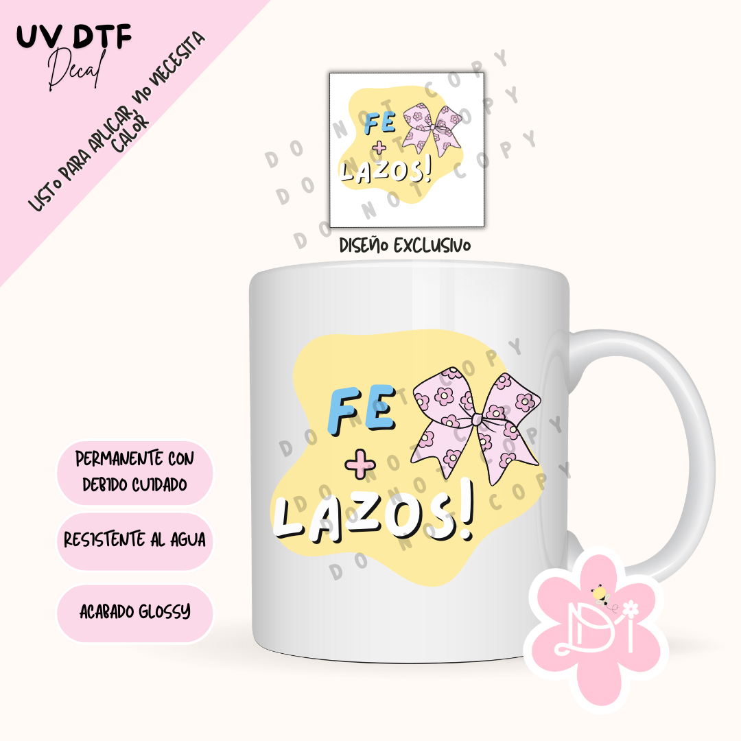 UV DTF Decal -Fe + Lazos