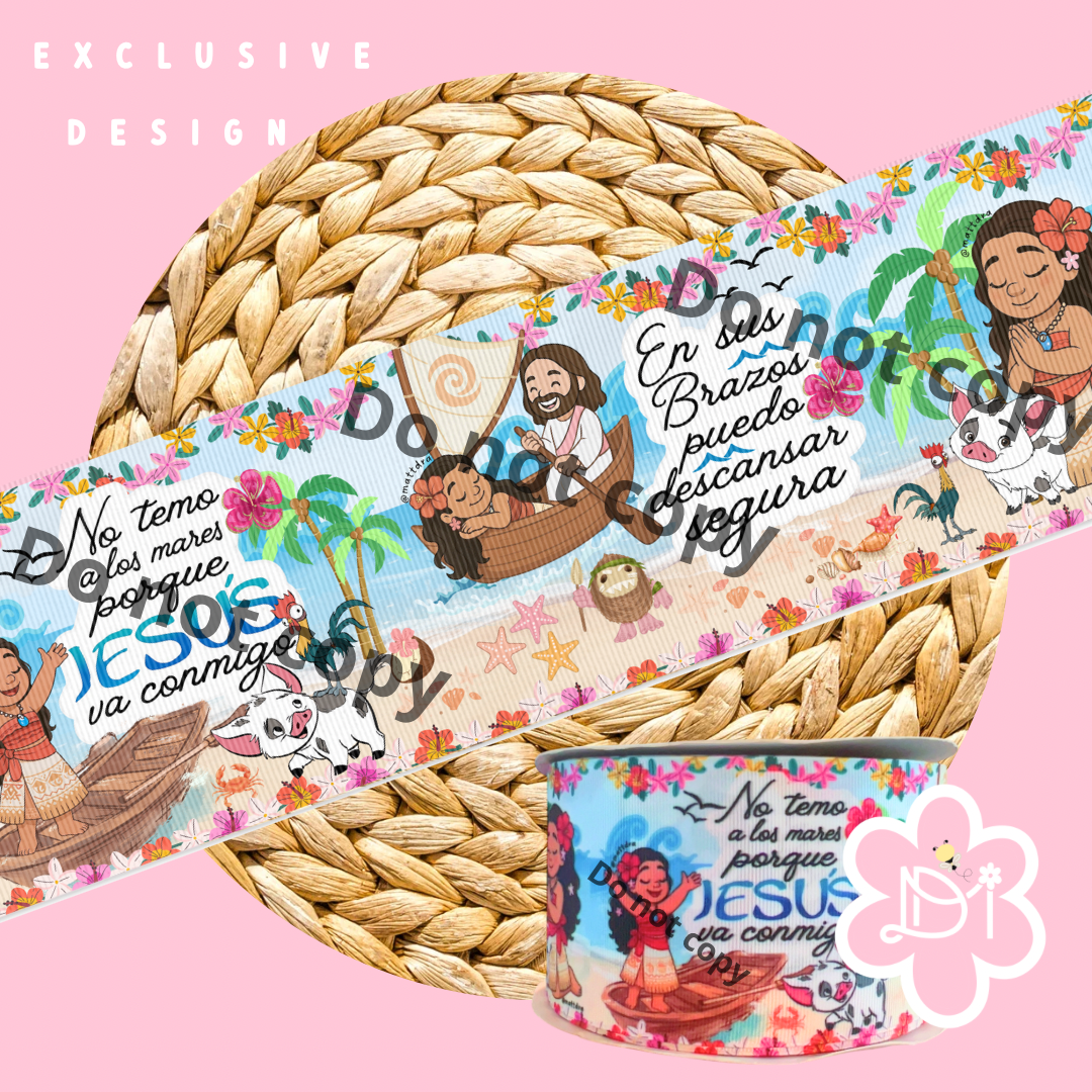 No temo a los mares - 3” Ribbon - Exclusive