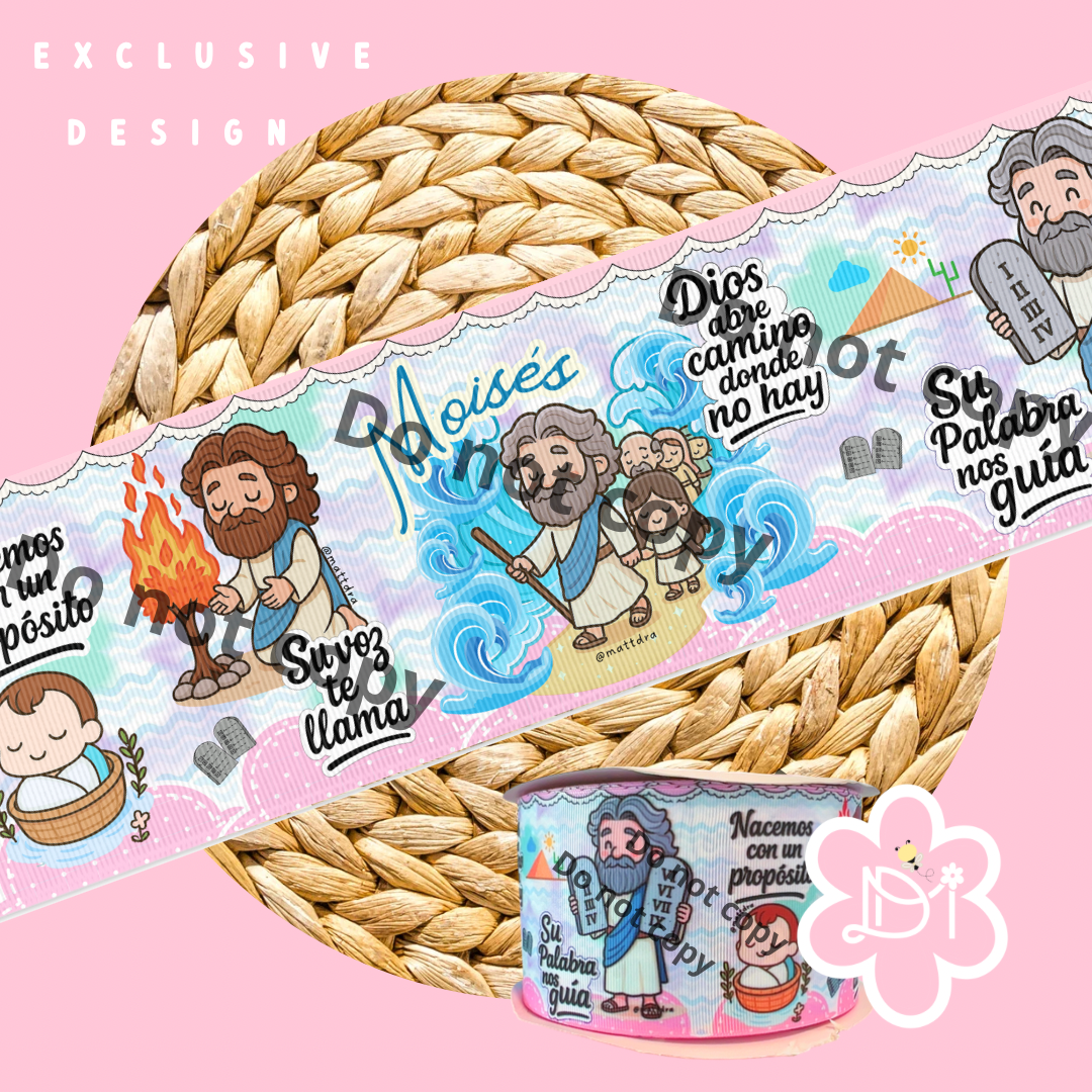 Moisés - 3” Ribbon - Exclusive
