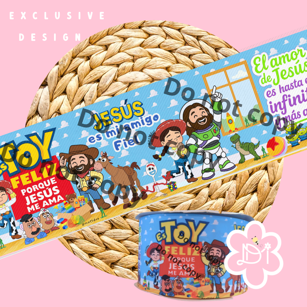 esTOY feliz - 3” Ribbon - Exclusive