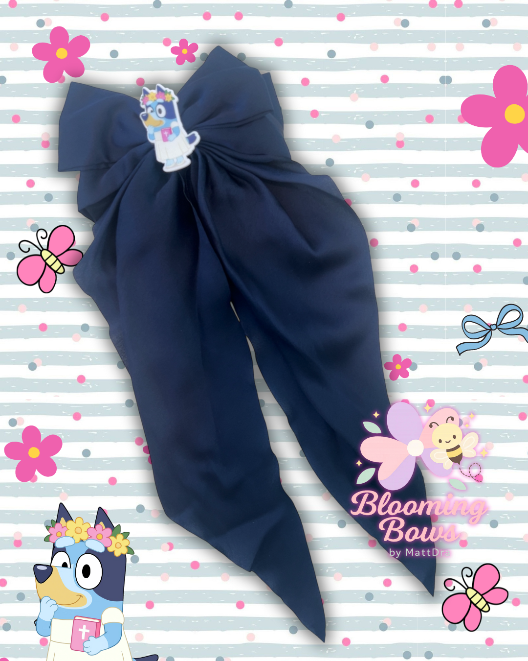 Lazo Bluey Cristiana