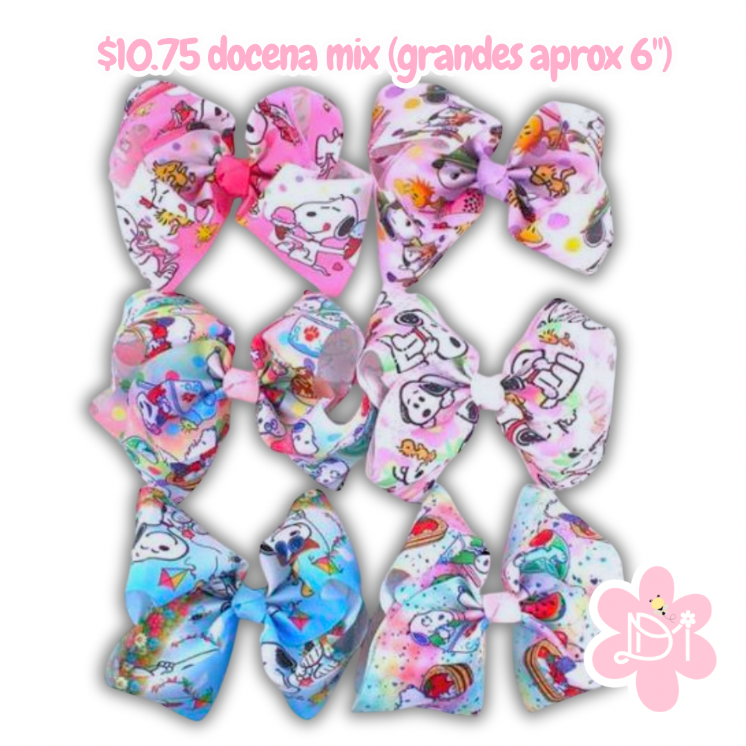 Docena Lazos Perrito aprox 6” (12pcs mix)