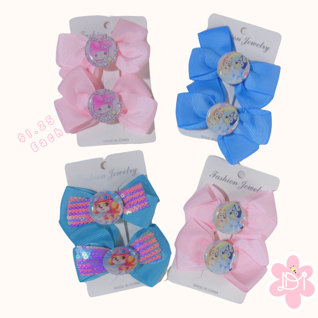 Lazitos en pares decorados con Epoxy