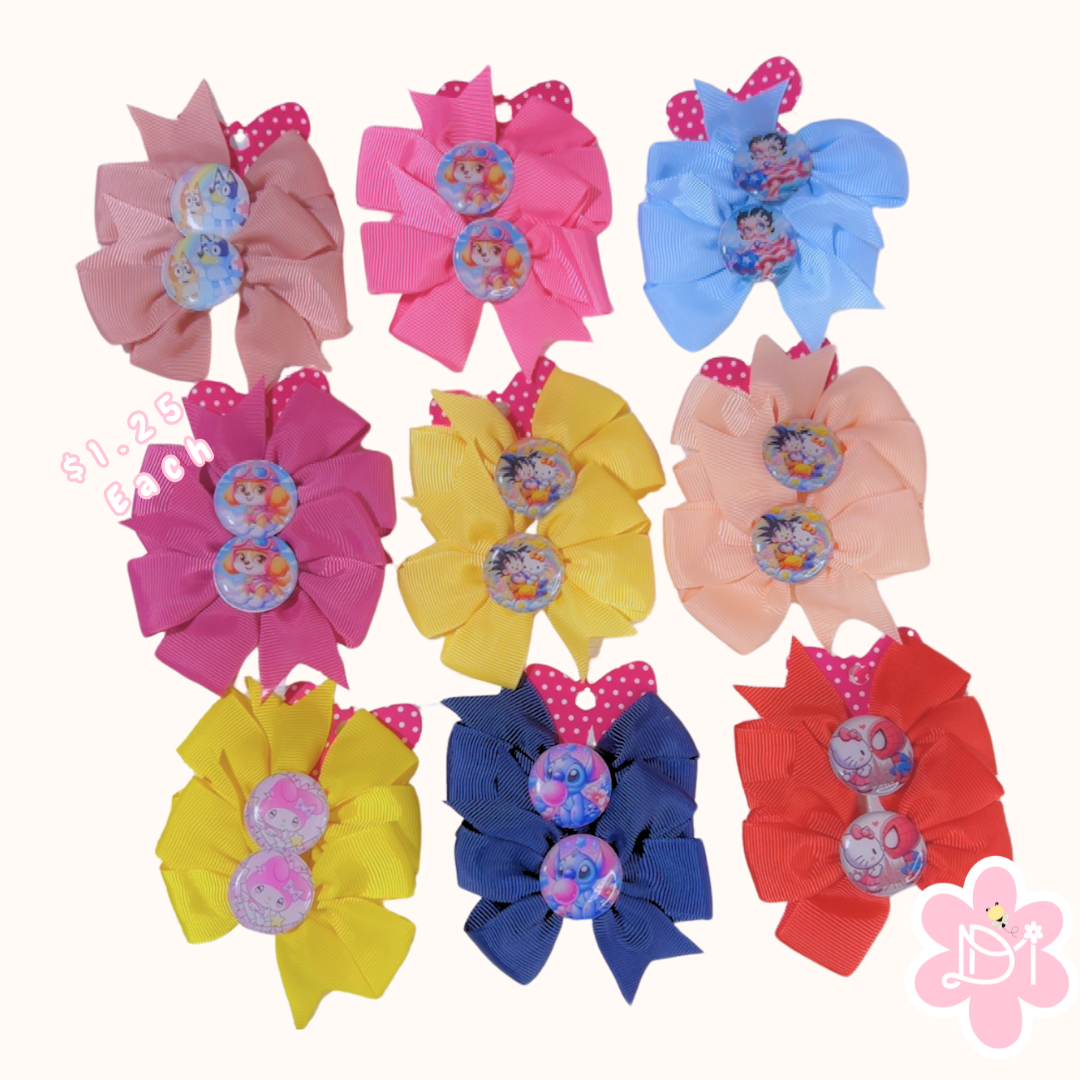 Lazitos en pares decorados con Epoxy