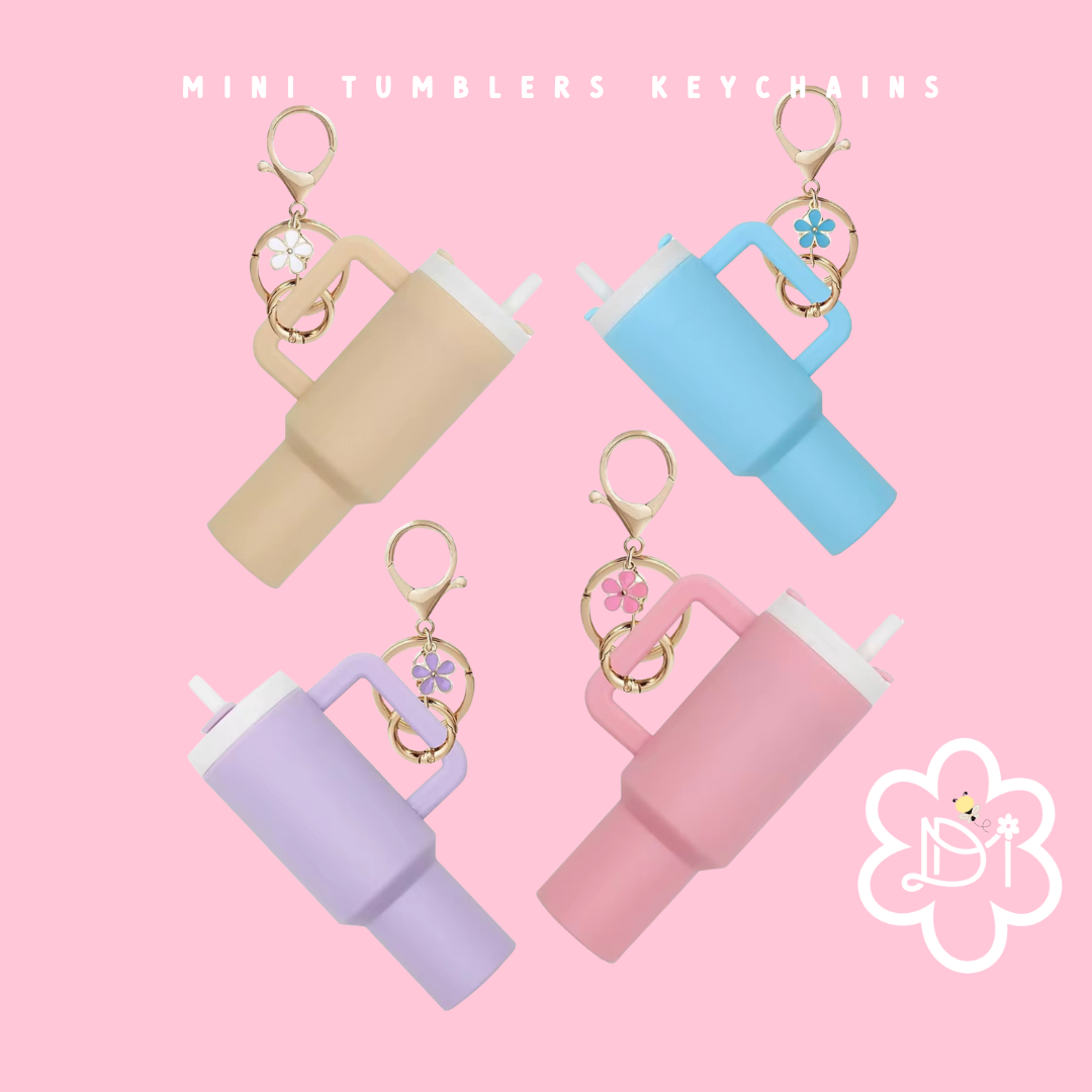 Mini Tumblers Keychains