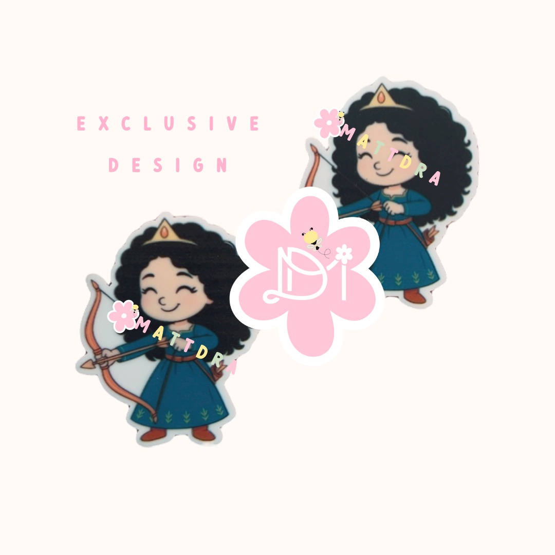 Soy Valiente - Planar Resins 2pcs - Exclusive Design