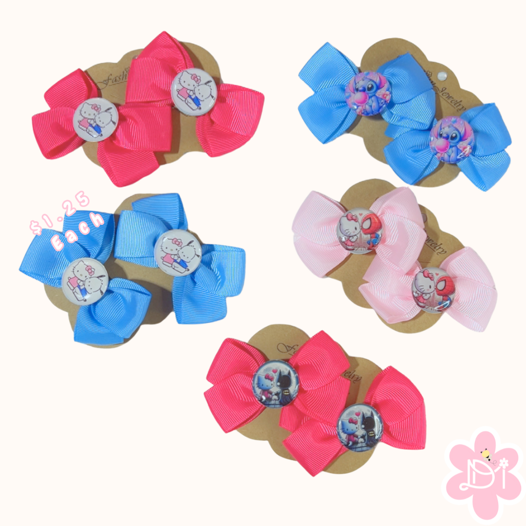 Lazitos en Pares decorados con epoxy