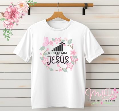 Conectada con Jesús DTF Transfer