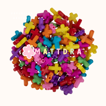 Beads de Cruces 20pcs mix