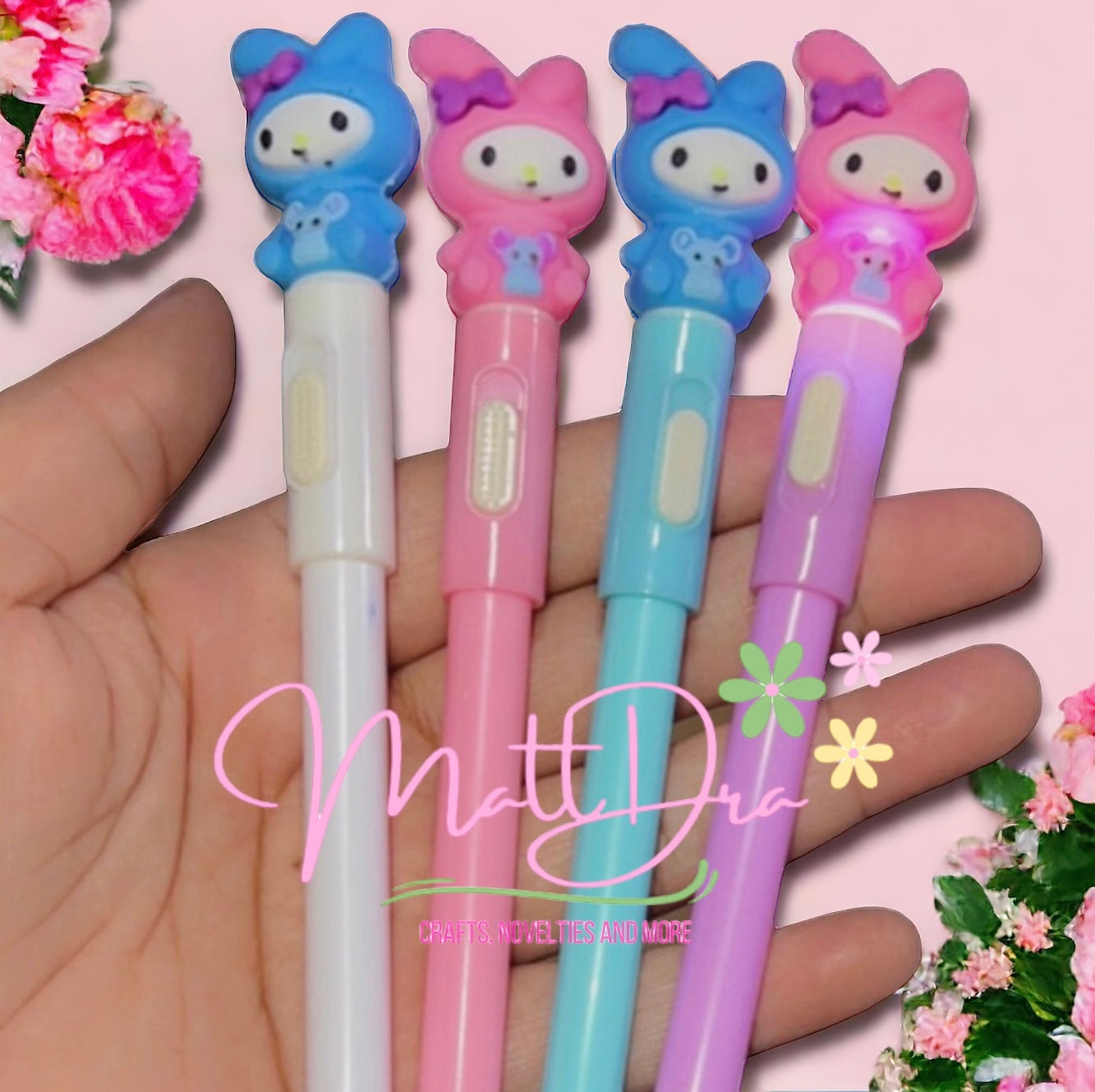 Pens with Leds My melody / sanrio