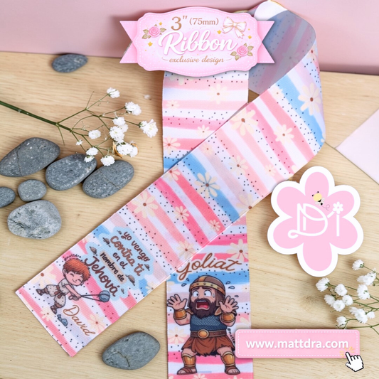 David y Goliat - Strip Ribbon 3”