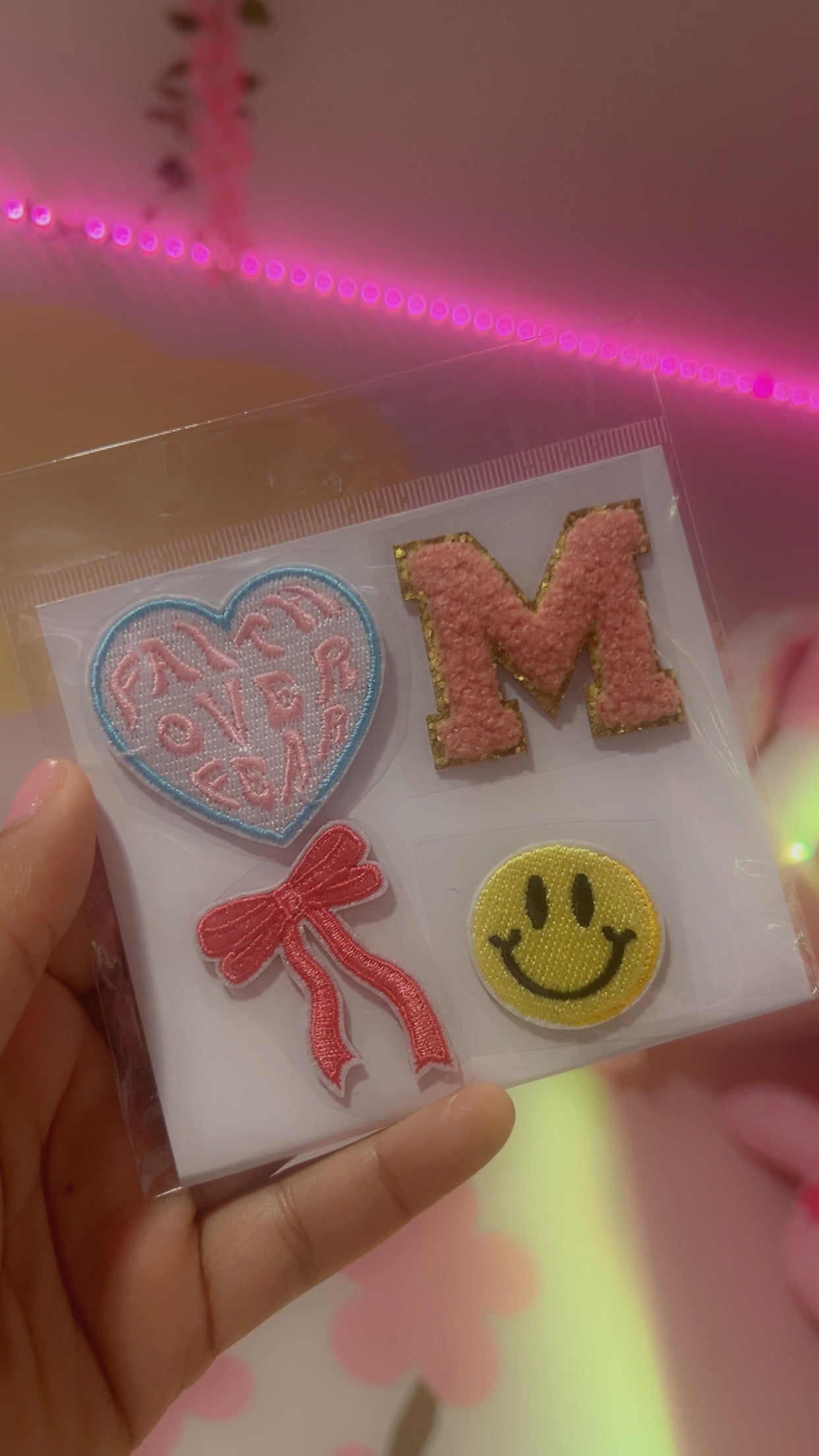 Sticher Patches set 4pcs - Faith over Fear