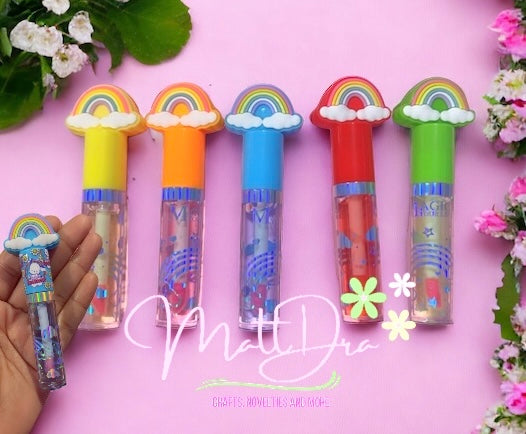 Rainbow magic lipgloss