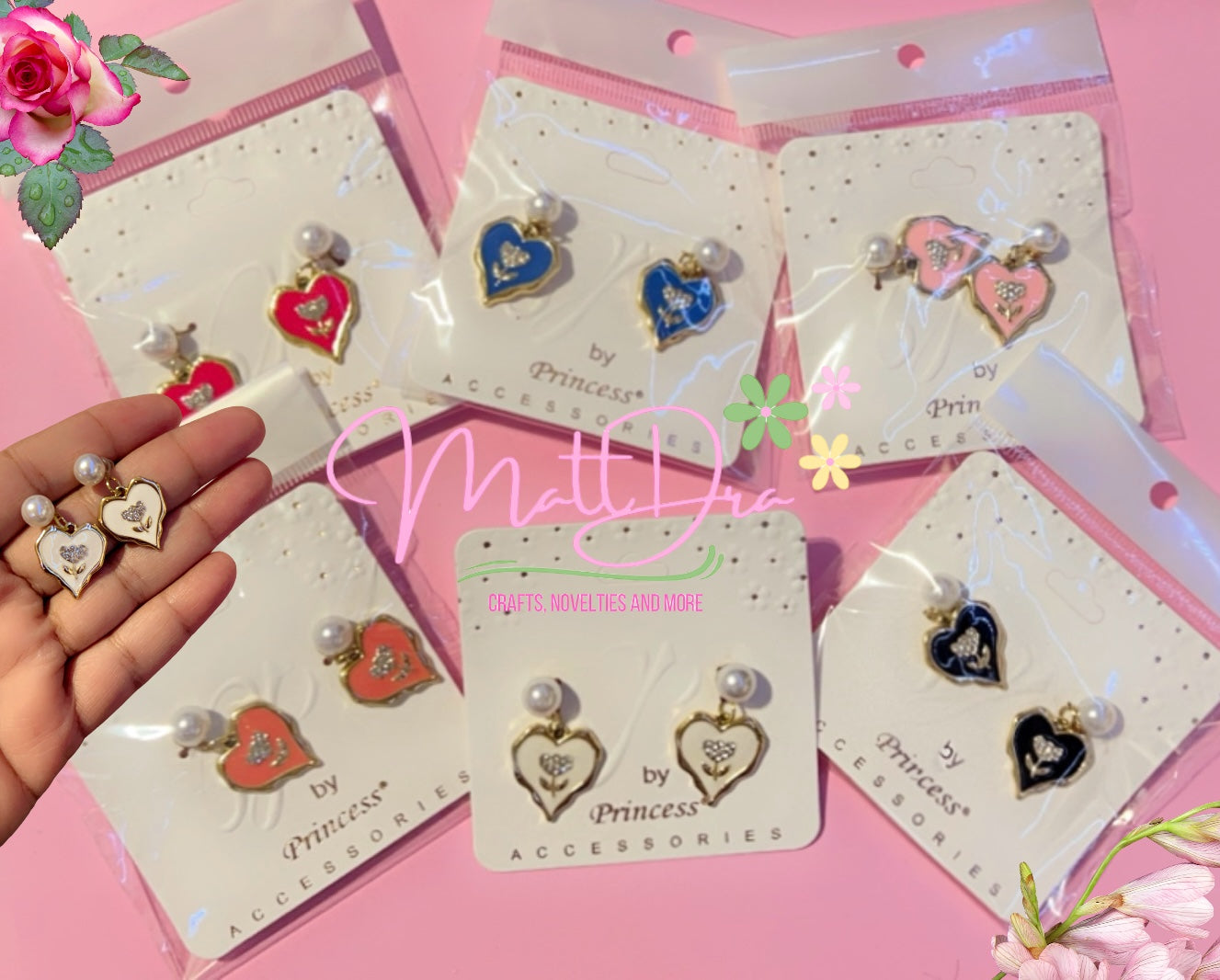 Earrings Hearts