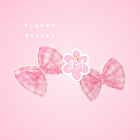 Lazo cuadritos Planar Resins (2pcs)