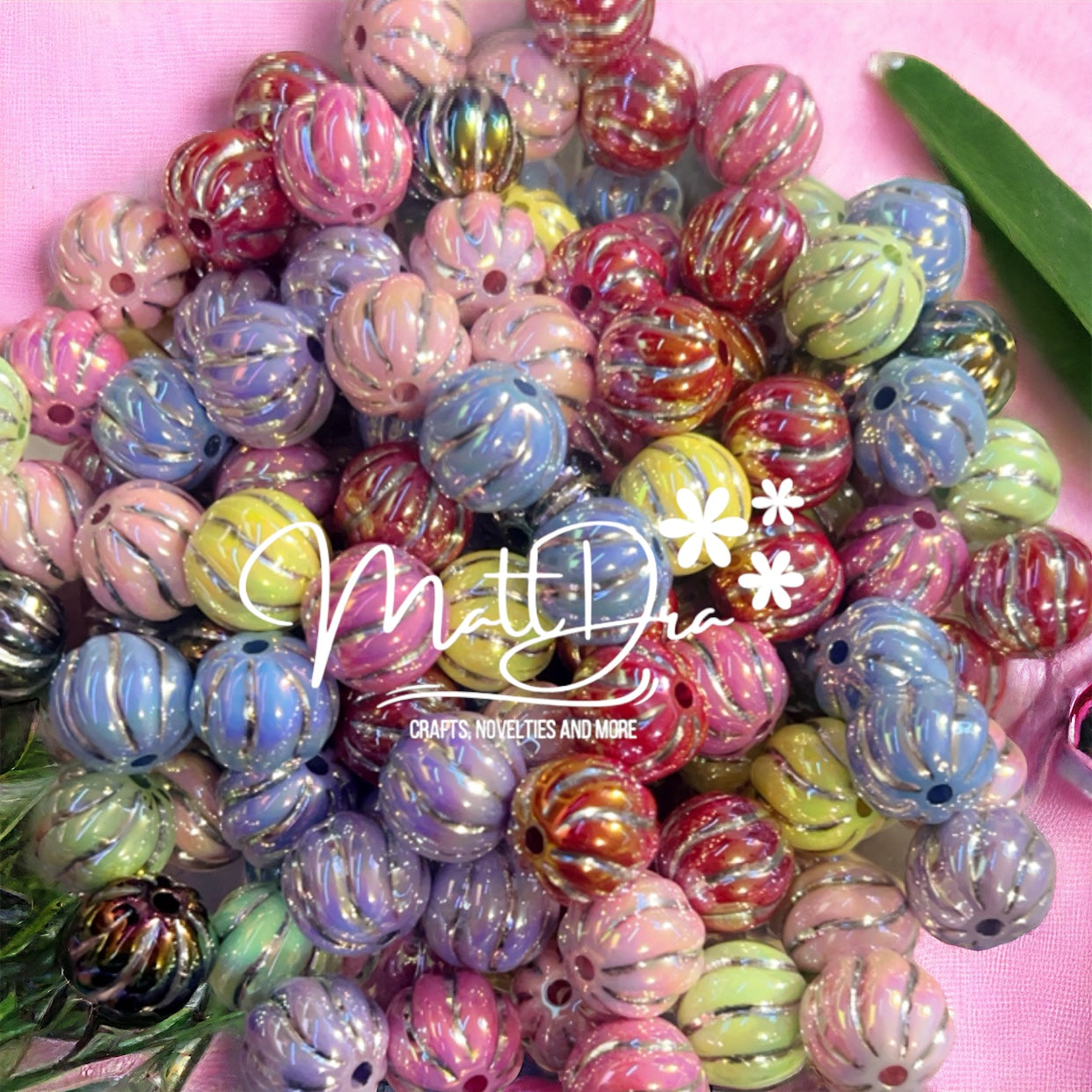 Beads 16mm (5 pcs mix)