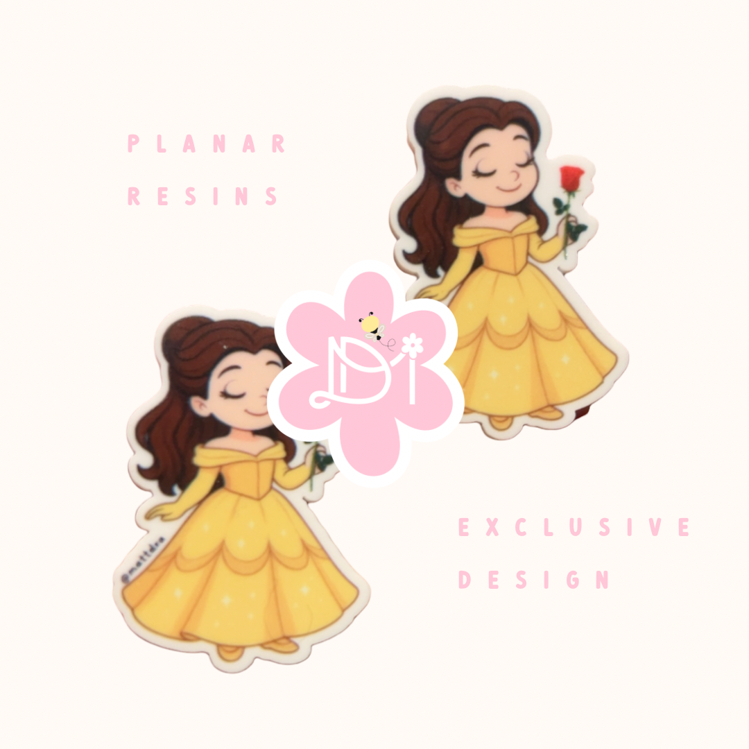 El tiempo de Dios es perfecto - Princesa - Planar Resins (2pcs)
