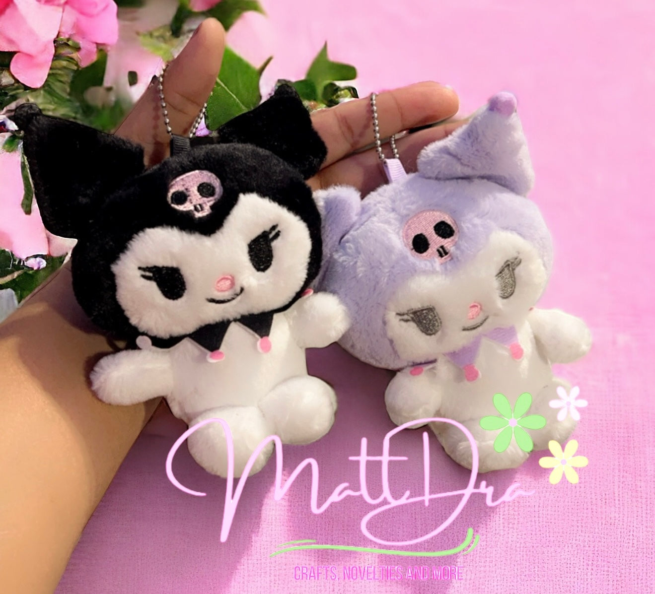 Plushie Colgant Sanrio Kawaii Kuromi