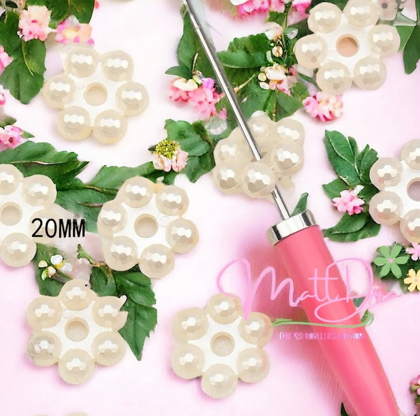 Pearls Spacers beads 20mm (15pcs)