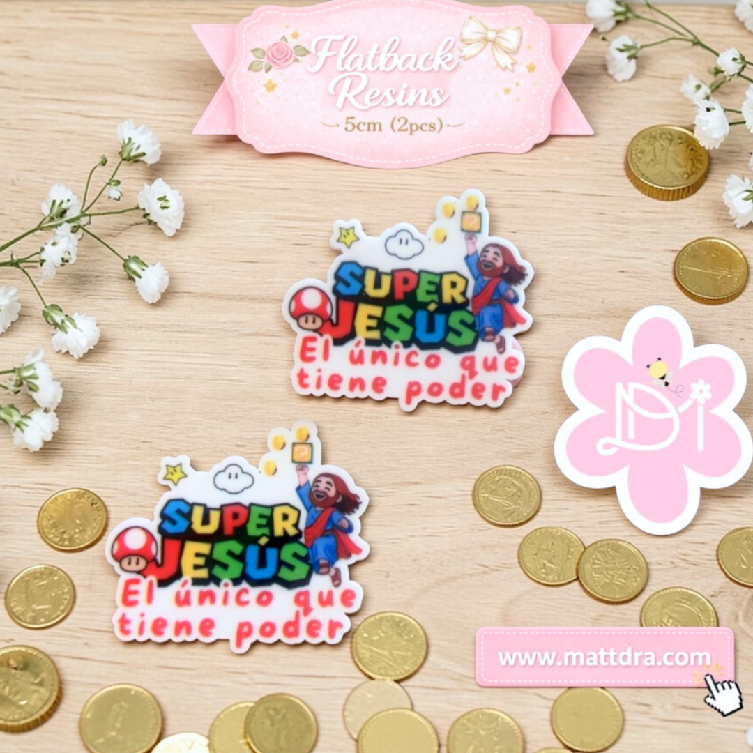 Súper Jesús - Planar Resins (2pcs)
