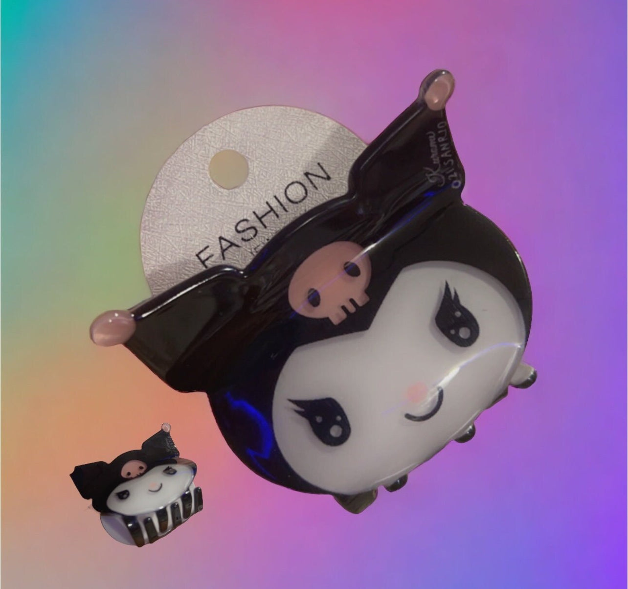 Kawaii Hairclips kitty kuromi