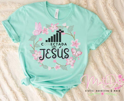 Conectada con Jesús DTF Transfer