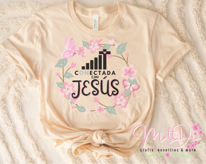 Conectada con Jesús DTF Transfer