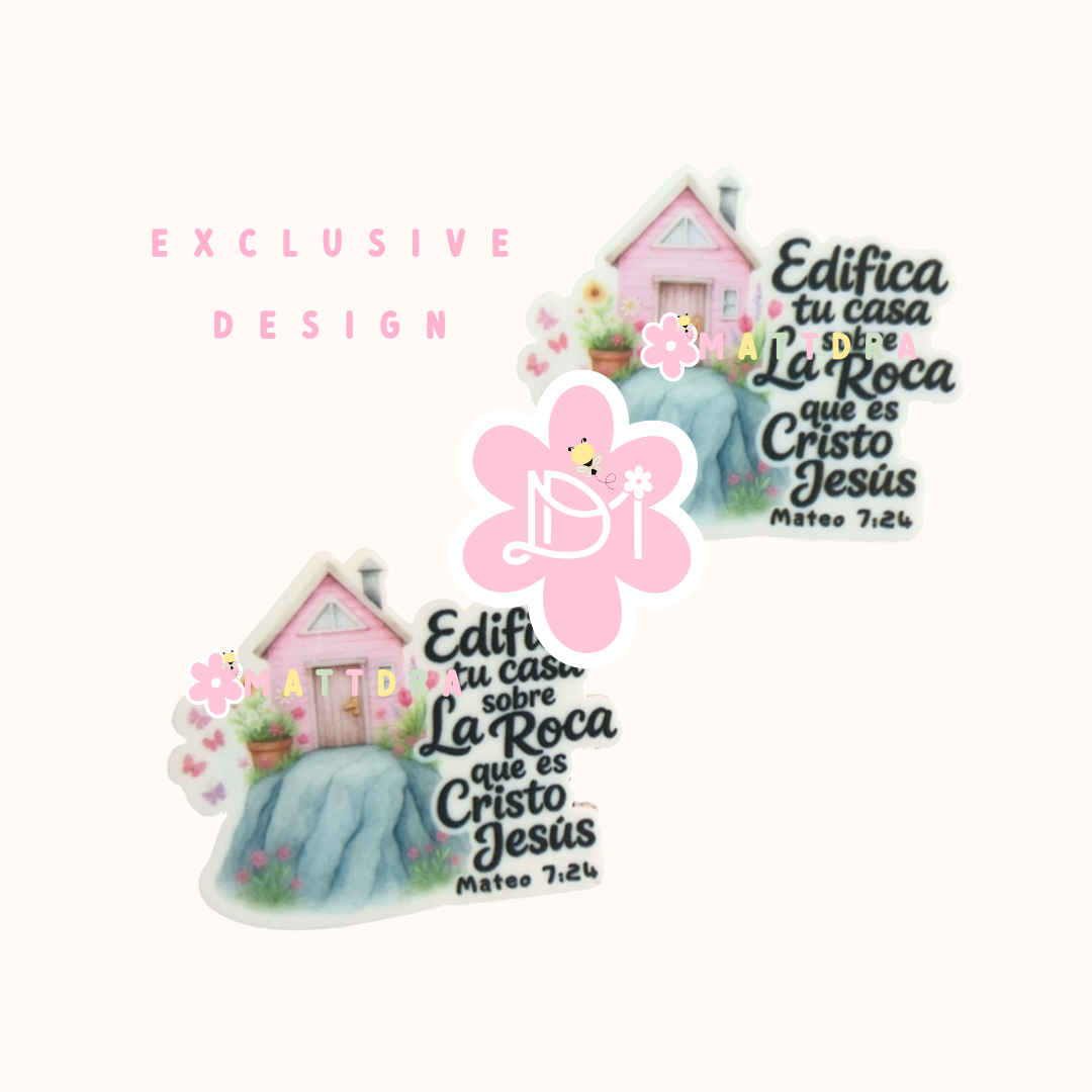 Edifica tu casa sobre la Roca - Planar Resins 2pcs - Exclusive Design
