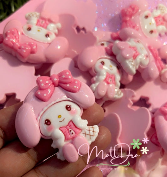 3D Flatback Resins Kawaii