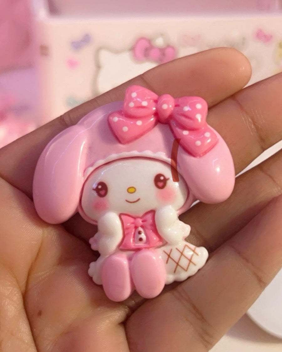 3D Flatback Resins Kawaii