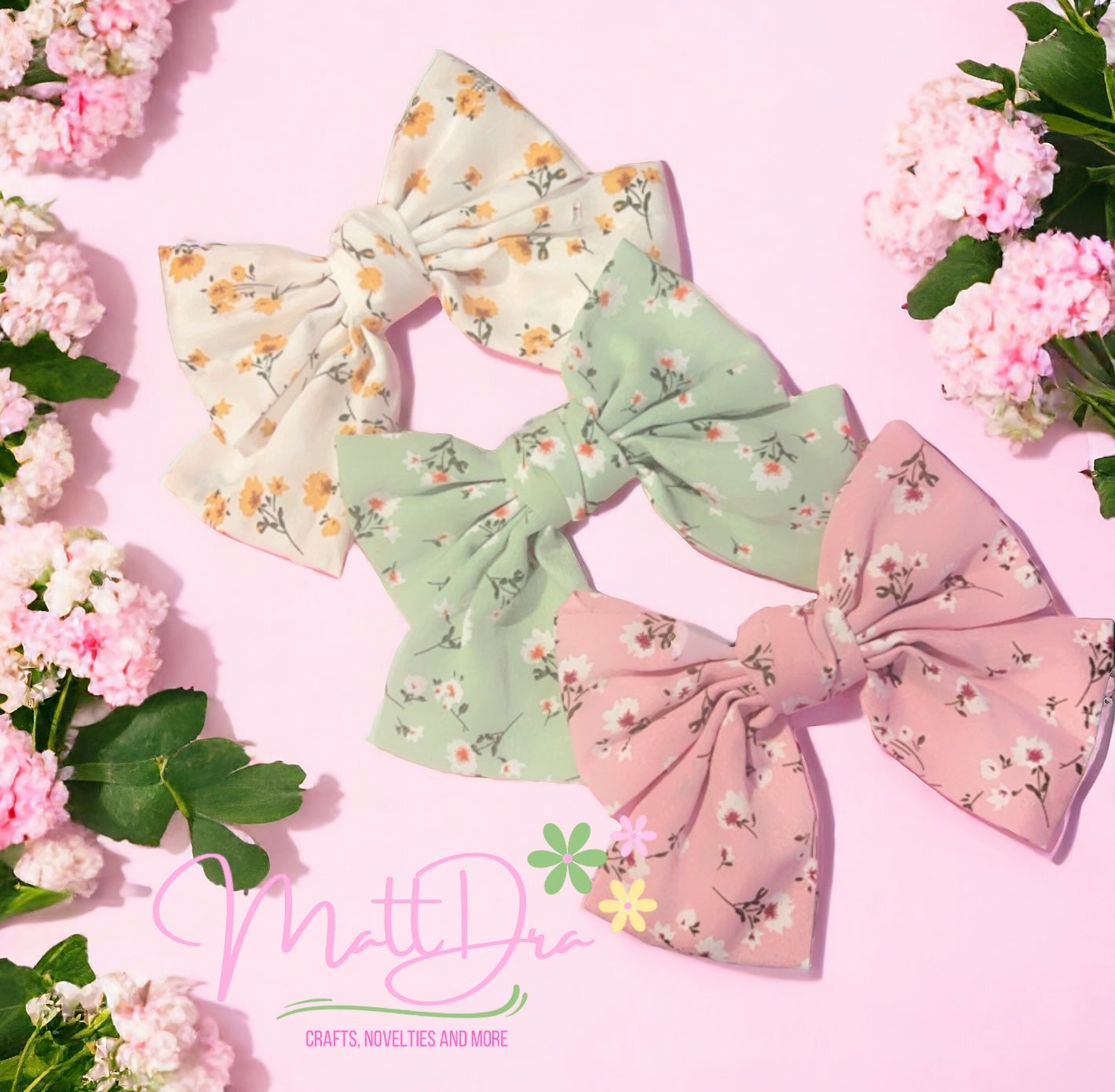 Coquette Hairbows 6”