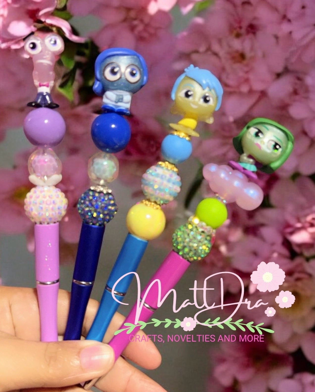 Finished Beadable Pens / Inside Out