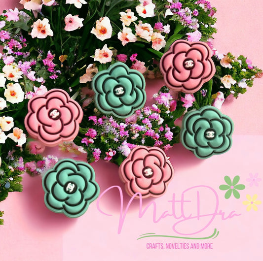 Focal beads flowers fashion