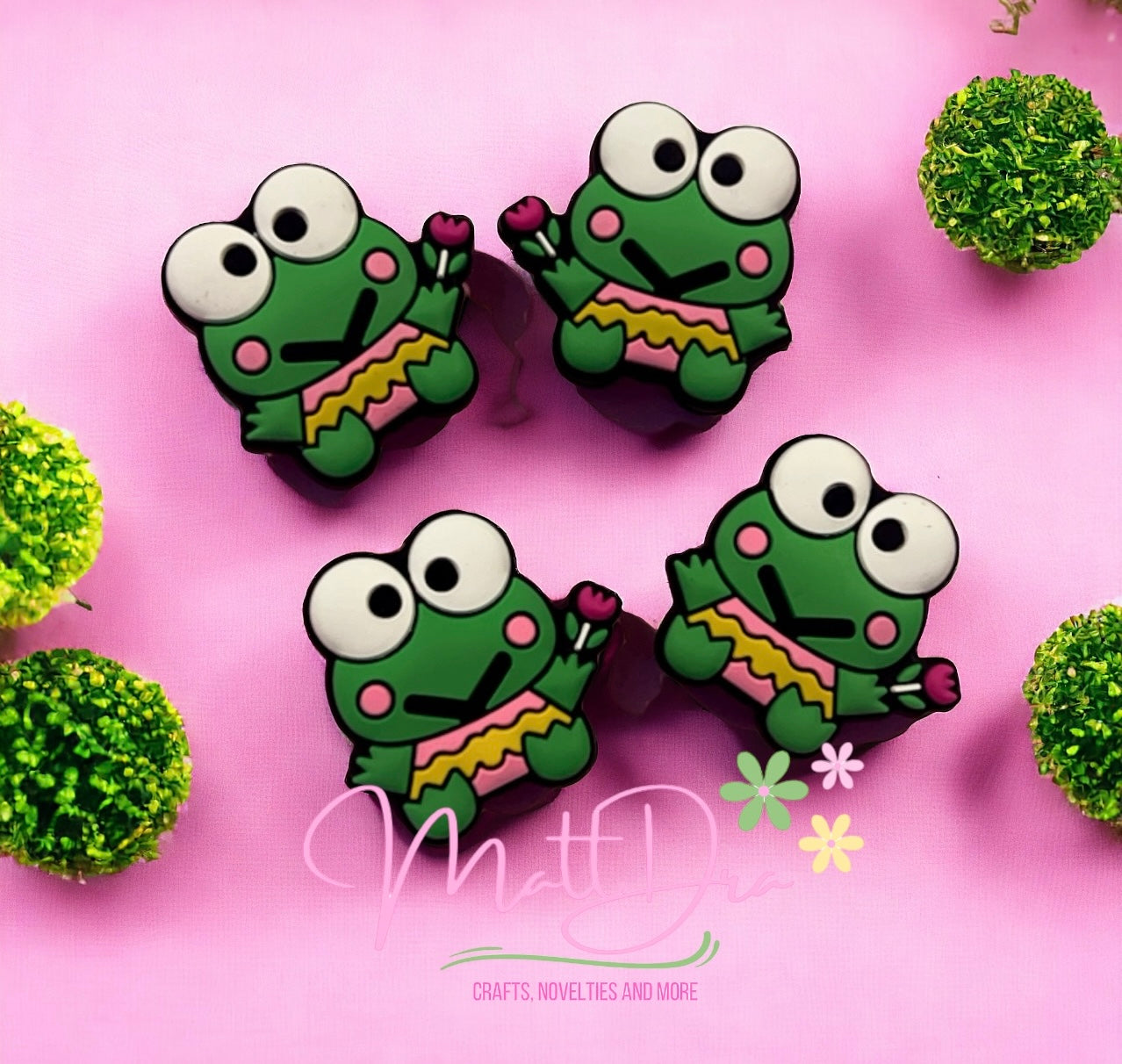 Focal beads frog