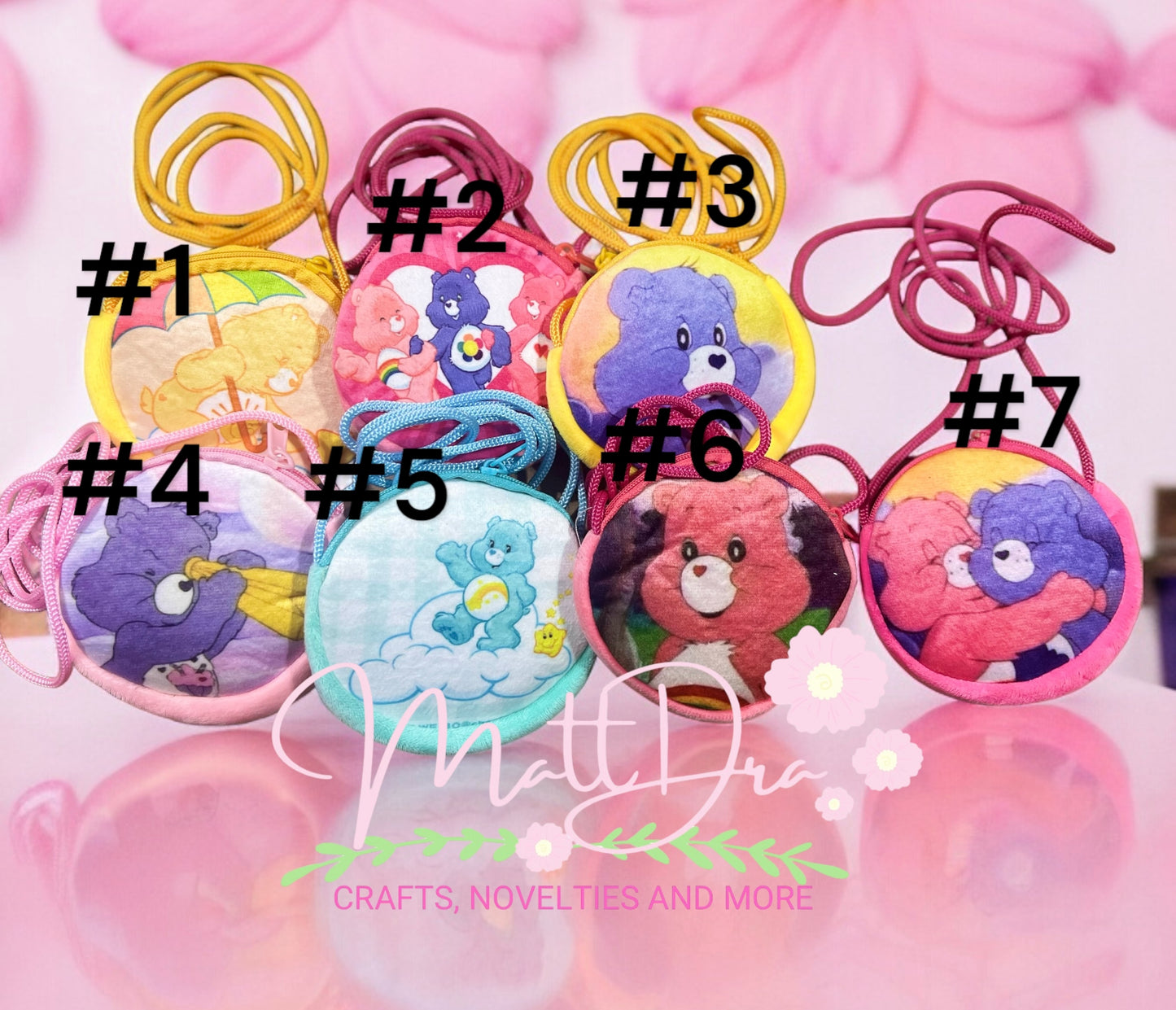 Little purses Carebears