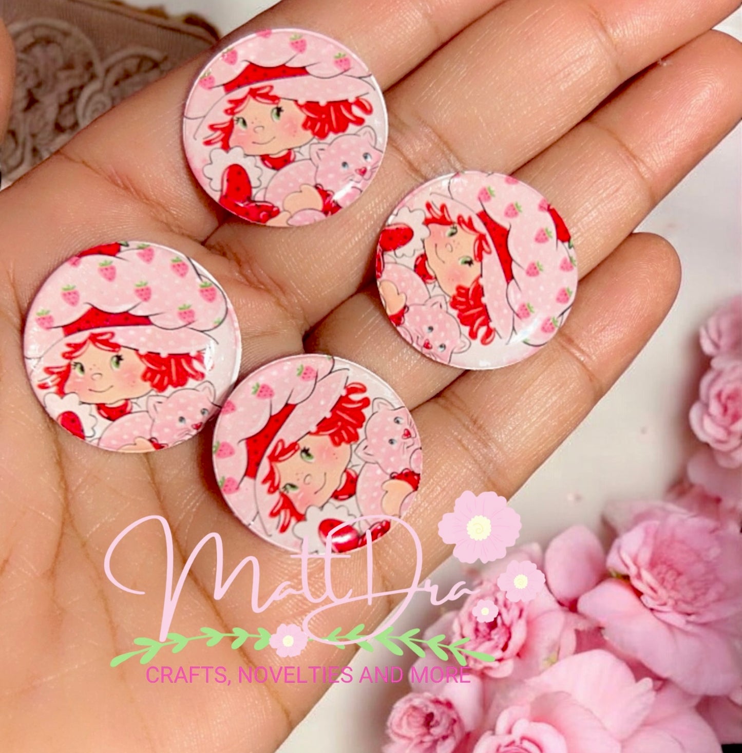 Epoxy dots  (2pcs)