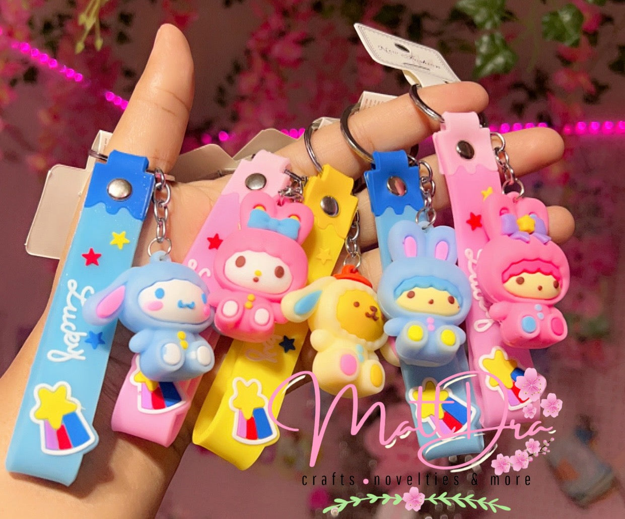 Silicone Keychains s@nrio