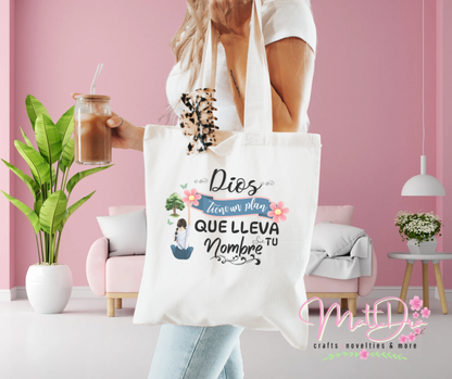 Dios tiene un plan que lleva tu nombre DTF Transfers