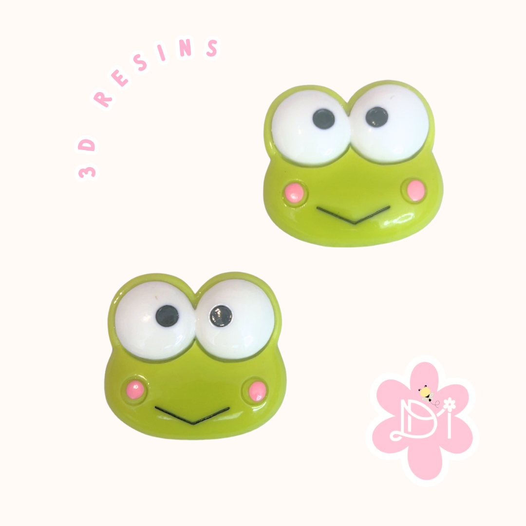 3d Resin large Frog (no hole)