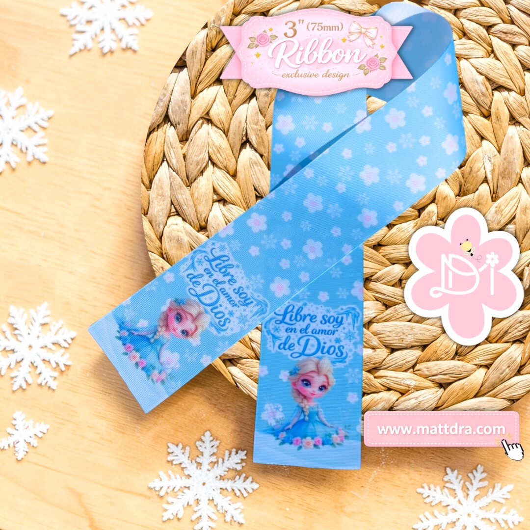 Libre Soy en el amor de Dios - Strip Ribbon 3”